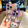 Labubu's Playful Call" Fashion Case for Oppo/Realme Series.Oppo A12,A1 Pro,A16K,Reno6 Lite,A3x,A32,A58,A17,Realme 7i,9i,V23,C15...