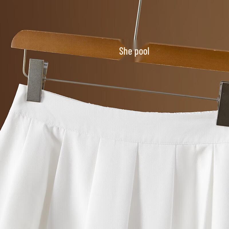 Женская плиссированная юбка А-силуэта с высокой талией