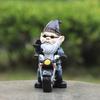 Synthetic Resin Garden Statue Creative Shape Waterproof Funny Gnome Sculpture Outdoor Lawn Decoration