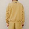 Fear of God Essentials Флисовый Пуловер с Воротником-стойкой и Логотипом Унисекс Толстовка Янтарный FOG-FW21-012
