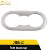 ID.4X Rear & Third Row Cup Holder Bright Ring & Armrest Box Patch Accessories
