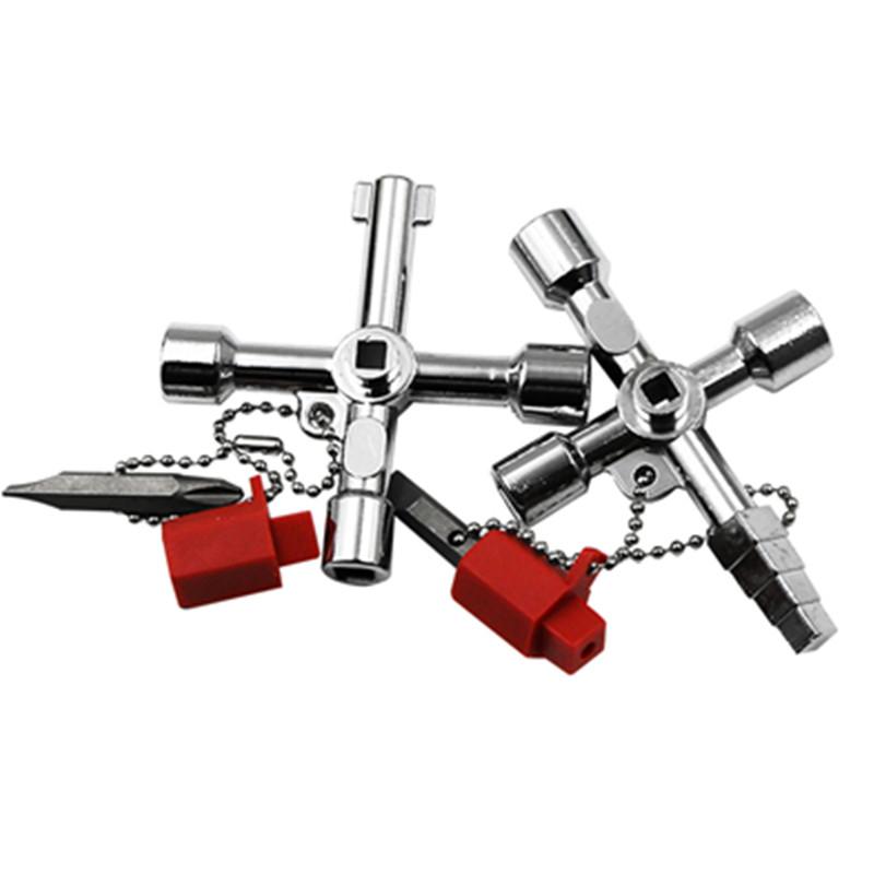 Ключ подходит для треугольного замка, квадратного замка, аэродинамического замка, который может быть использован для высокоскоростных поездов, лифтов и дверей шкафов.