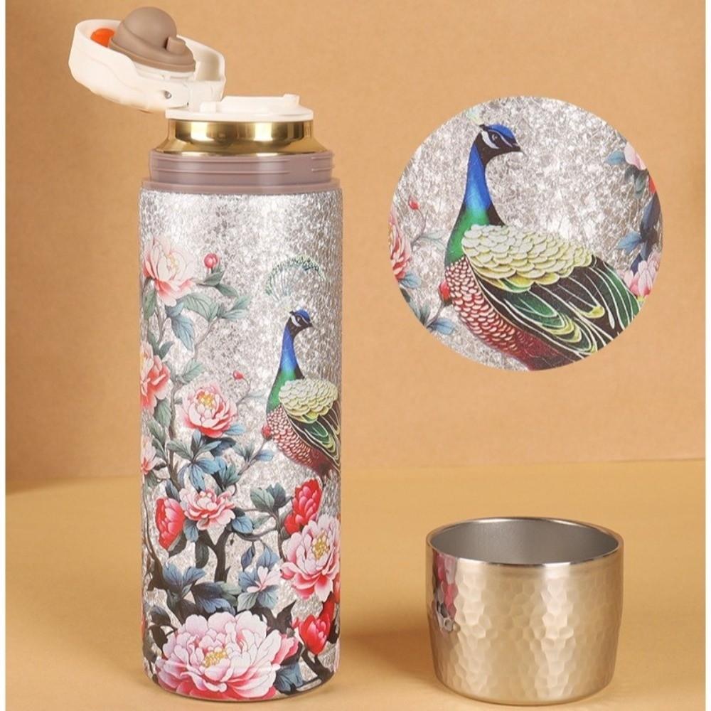 500ml Vacuum Flasks Tea Separation Water Bottle Stylish Vacuum Cup  Gift