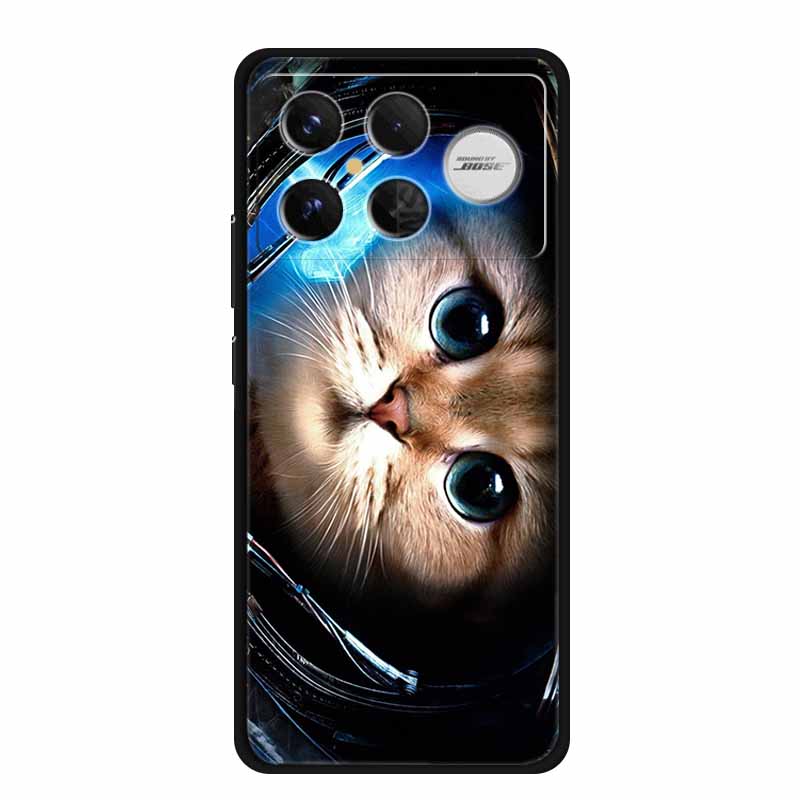 Чехол для Redmi K90 Pro Max Цветы Мягкий Силикон ТПУ Чехлы для Телефона для Xiaomi RedmiK90 Pro Max Ударопрочный Животные Защитный Чехол