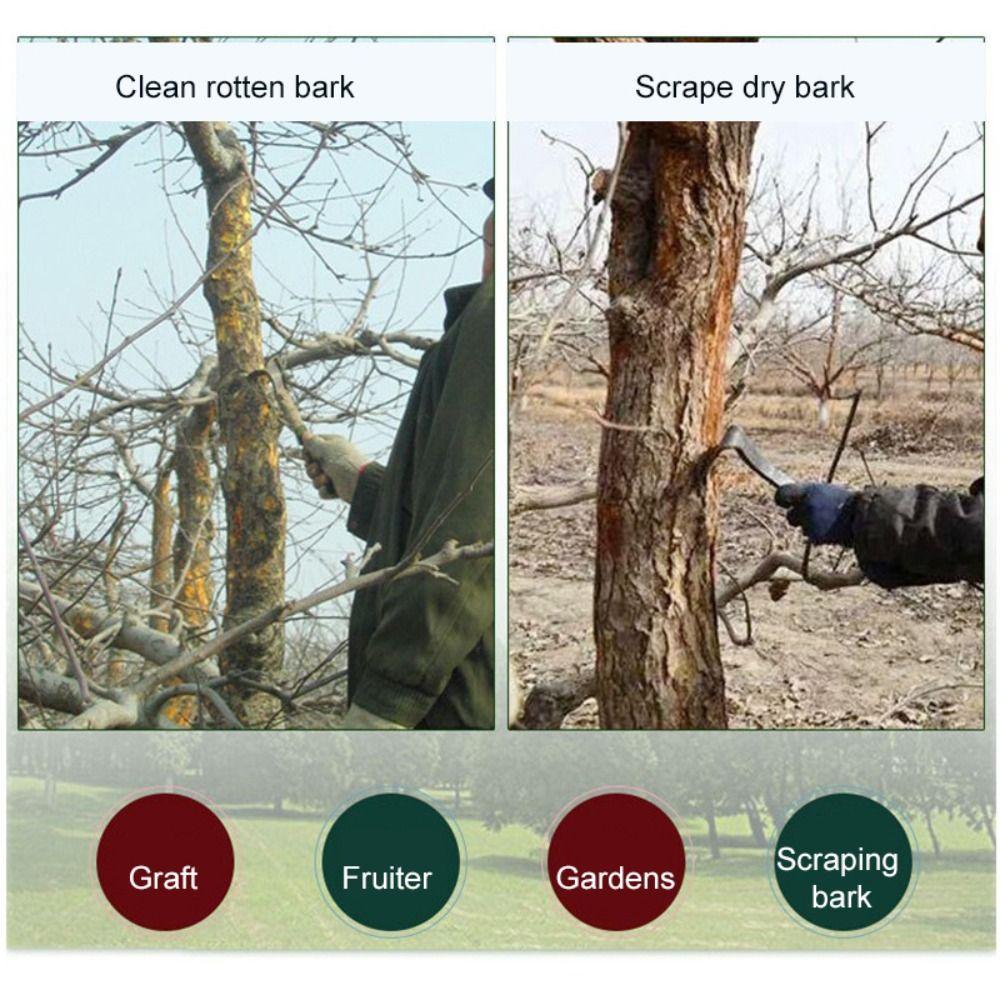 Multifunctional Tree Bark Removal Tool Special Smooth Debarker Tree Bark Scraper Woodworking