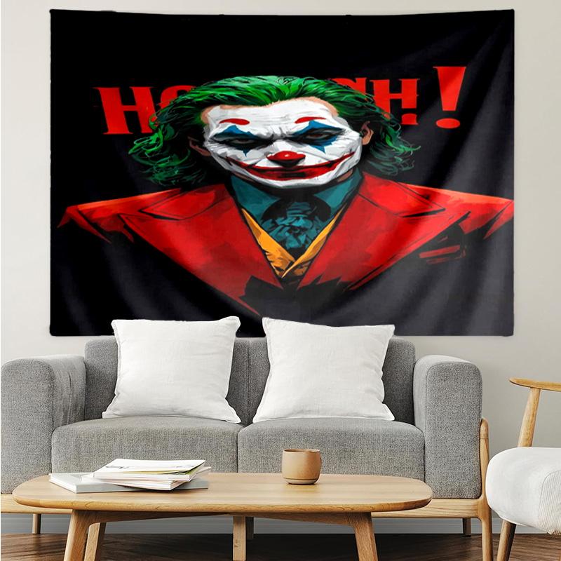 Cool clown Pattern Tapestry Hanging for Bedroom,Livingroom, Playroom,Decor Art Room Wall Tapestry Holiday and Birthday Gifts