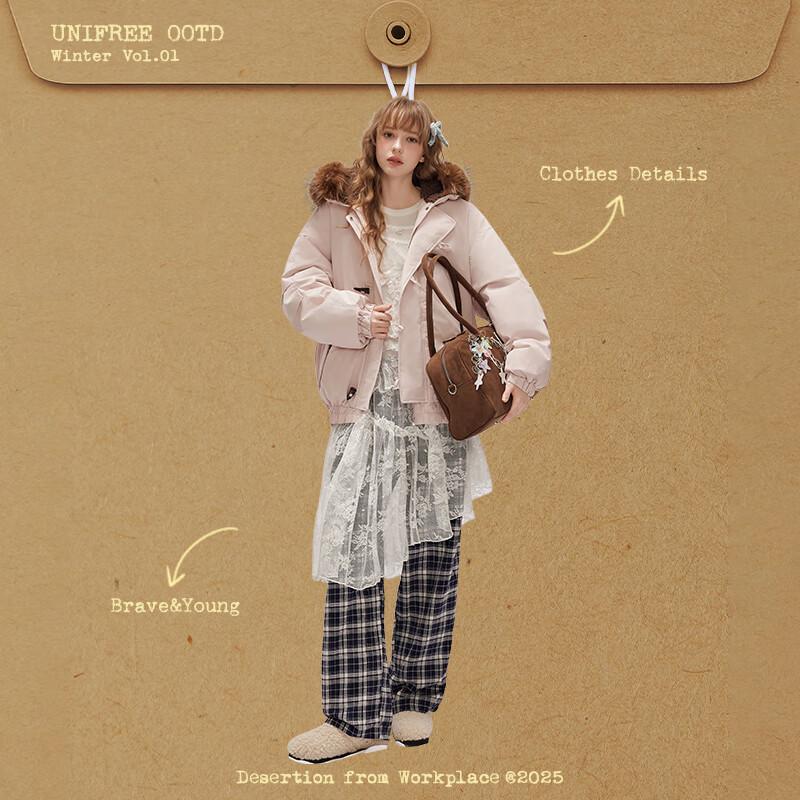 UNIFREE American Workwear Padded Parka Jacket