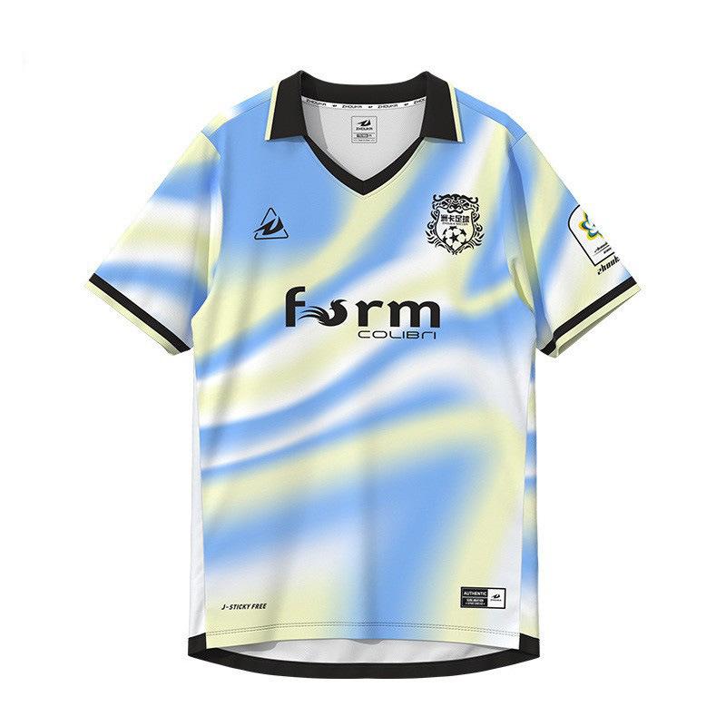Cross-border American street sports football jersey retro sublimation printing loose lapel football single top