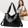Women'S Bag Women'S Handbag Large Capacity Shoulder Messenger Bag European Fashion Oilskin Tote Bag