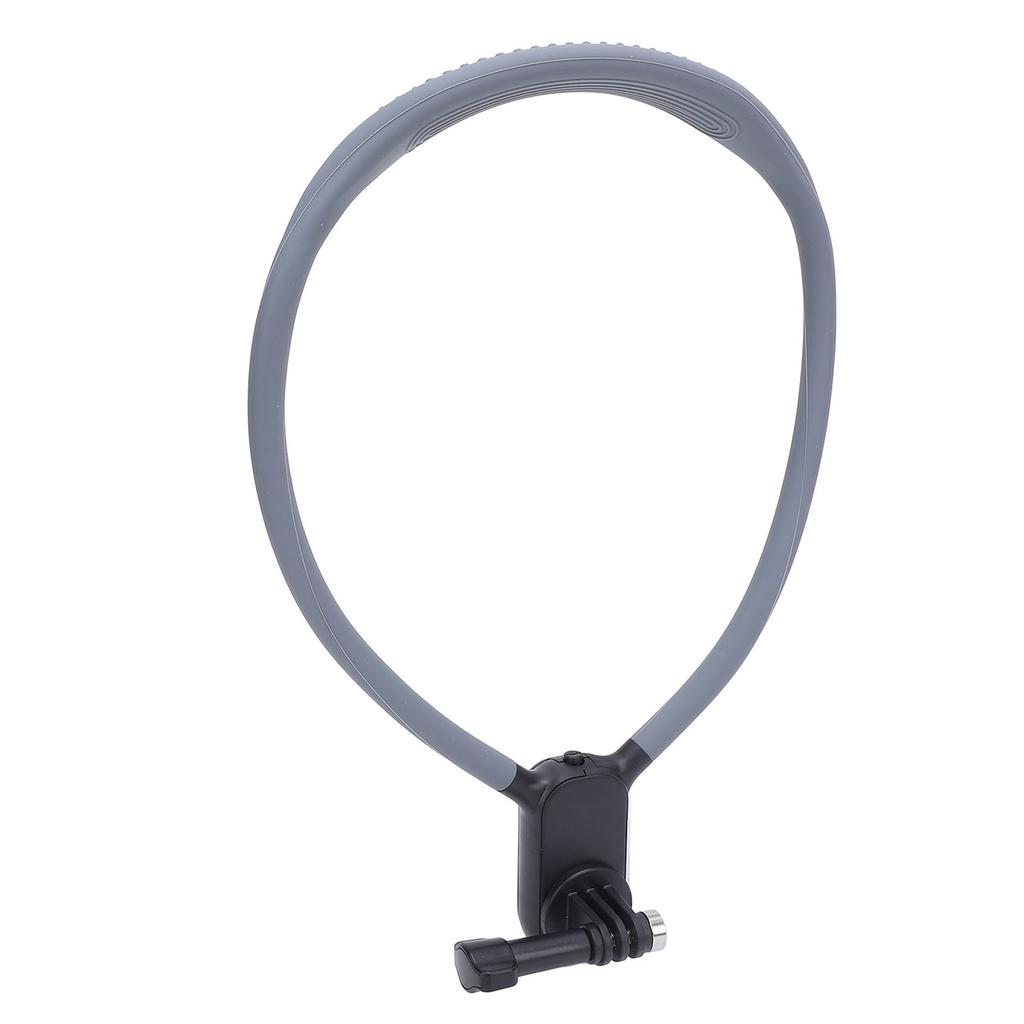 Крепление-держатель на шею для экшн-камеры Гибкое силиконовое шейное подвесное крепление с ремешком для бега, езды на велосипеде, катания на лыжах