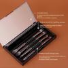Double-ended Travel Makeup Brush Set Eyebrow Pencil Cosmetic Brush Kit  Couple
