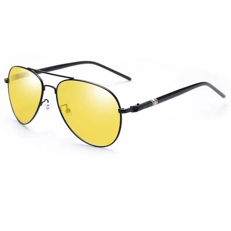 Поляризационные солнцезащитные очки для близоруких пилотов по рецепту, мужские и женские солнцезащитные очки для вождения, очки с диоптриями -0,5 -1,0 -1,5 до -6,0