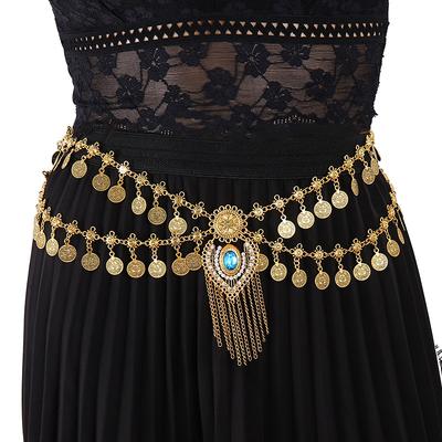 Богемная индийская этническая стильная exaggerated waist chain с кисточками Мэй, модные аксессуары для одежды, атмосфера