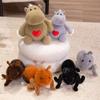 Cartoon Little Hippo Doll Plush Toy Little Ant Rag Doll Doll Comforting and Sleeping To Give Girlfriend Gift
