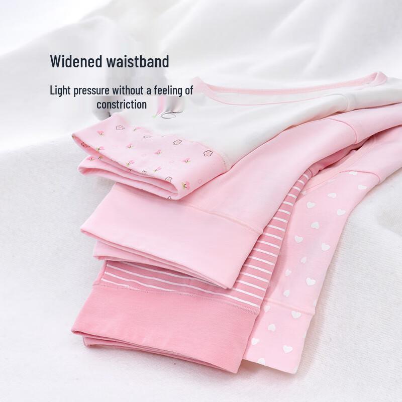 Ariel & Aurora High-Waist Antibacterial Teen Girls' Underwear 4-Pack