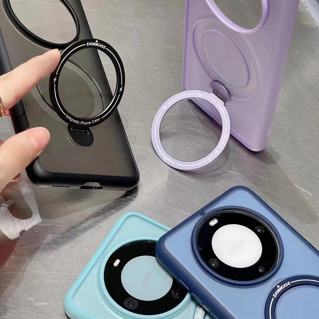 Вращающийся на 360 градусов кронштейн подходит для Huawei Mate60pro, чехол для мобильного телефона с сильной магнитной адсорбцией, MATE60, чехол с полной защитой от падений