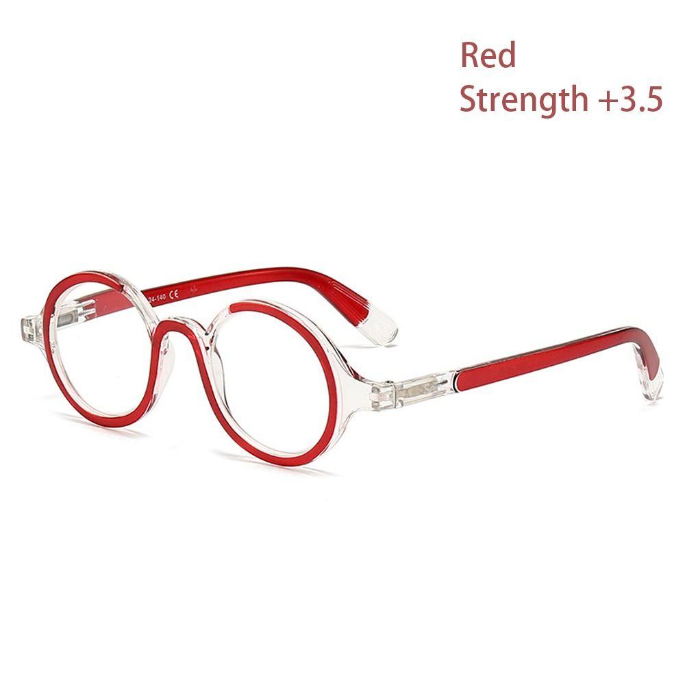 Vision Care Presbyopic Eyeglass Round Frame Anti-Blue Light Glasses  Women Men