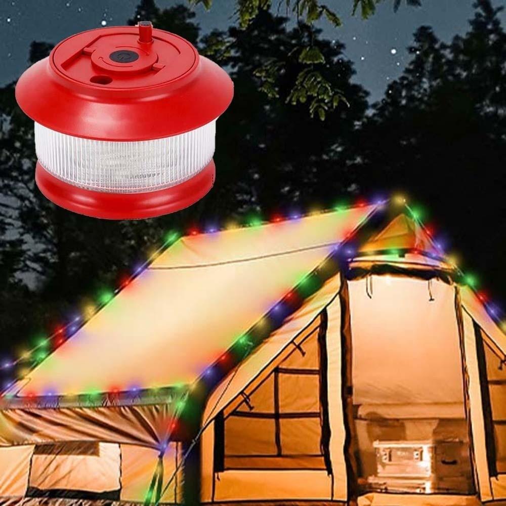 Recyclable Light String Camping Lantern Waterproof Retro Tent Lamp Camp Supplies