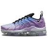 Air VaporMax Plus Сиреневые университетские синие женские кроссовки с градиентом Фиолетовые едва-виноградно-черные DZ5204-500