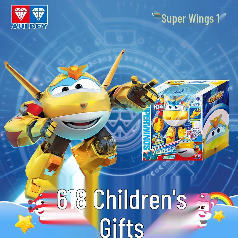 Auldey Super Wings Джетт Робот-трансформер Super Gear