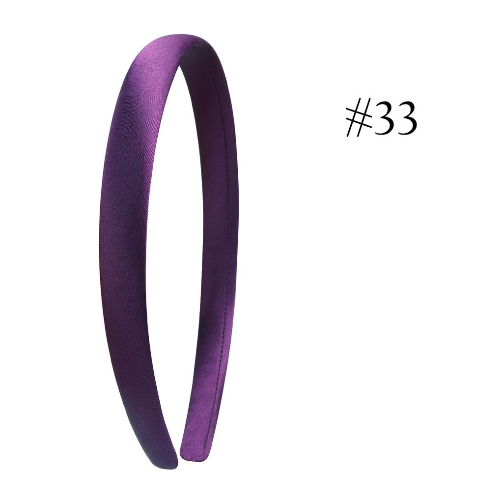 1,5 см Однотонные повязки на голову Сатиновая повязка для рукоделия Сделай сам Повязка для волос Красочные сатиновые повязки на голову для девочек и женщин