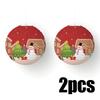20PCS Christmas Paper Lanterns Santa Claus Snowman Elk Lanterns Christmas Gifts Party Decoration Christmas Decorations