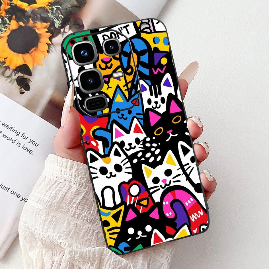 For Infinix Note 50 Pro 4G Case X6855 Coque Cute Panda Astronaut Cat Soft Silicone Cover For Infinix Note 50 Note50 X6858 Bumper