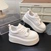 2024 Spring and Autumn Season New Thick Sole Elevated Sports Board Shoes Women's Trendy Versatile Casual Shoes Sneakers Women
