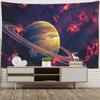Space Planet Tapestry Wall Hanging Gypsy Psychedelic Hippie Bohemian Science Fiction Art Mandala Home Decor