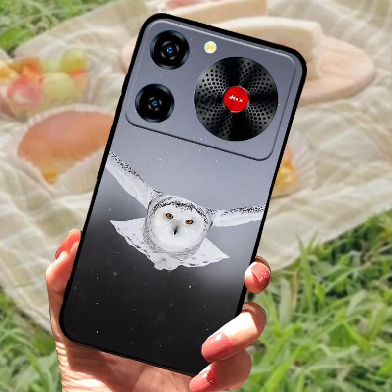 For ZTE Nubia Music Case Shockproof TPU Silicon Black Bumper Cover For ZTE Nubia Music Phone Cases Cute Back Cover Fundas Capa