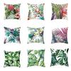 Summer Tropical Plants Summer Green Leaves Pillowcase Bedroom Living Room Sofa Decoration