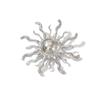 2026 New Sunflower Swallow Metal Brooch Women's Punk Vintage Metal Brooch Unique Versatile Clothing Accessory Decoration