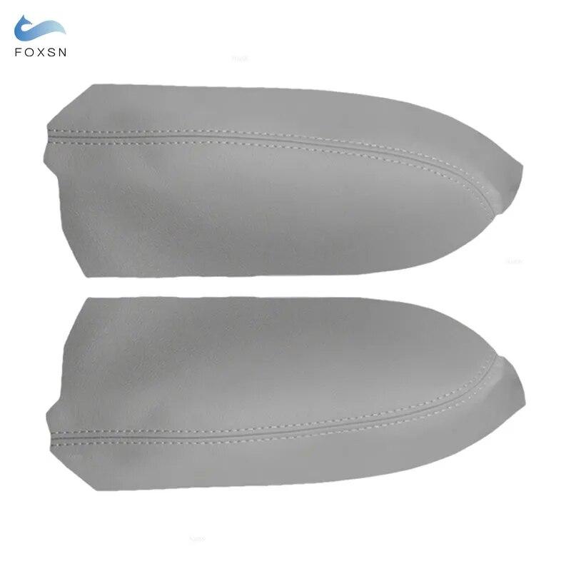 Soft Leather Armrest Cover For Toyota Prius 2004 2005 2006 2007 2008 2009 Interior Door Armrest Panel Skin Cover Sticker Trim