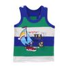Boy Baby Summer Printed Vest Sleeveless Shirts Cotton Spring Newborn Kidswear