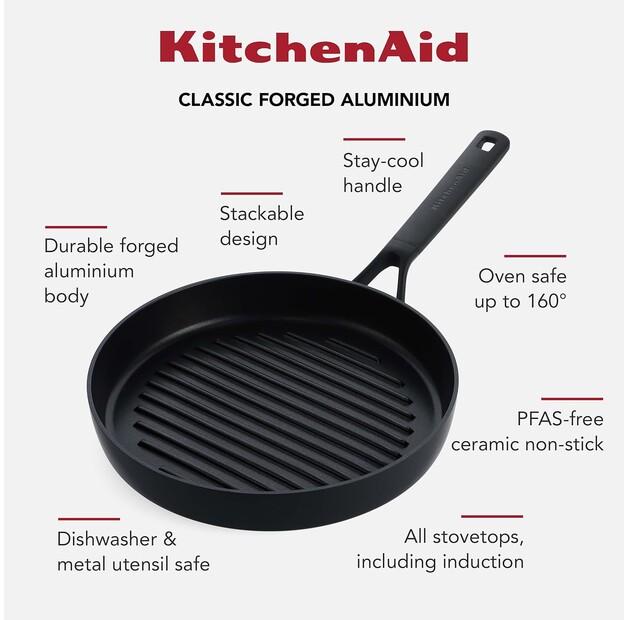 Сковорода-гриль KitchenAid CC005681-001 28 см