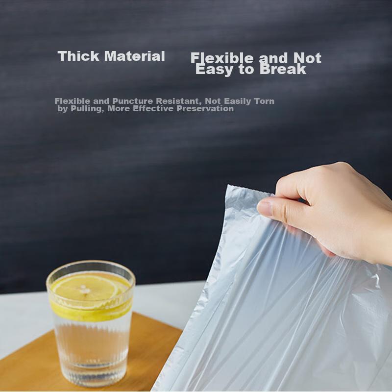 JD Original Food-Grade Storage Bags Combo Pack: Large 80cm + Medium 80cm + Small 120cm Thick Plastic Bags [280 Count]
