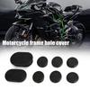 НОВИНКА Для MT09 SP Заглушки отверстий рамы Заглушка Для YAMAHA MT 09 MT-09 SP 2025 2025 2025 2025 2025 Мотоцикл Декоративные заглушки рамы K7Z8