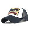 "2025 Men’s 3D Embroidery Mesh Patchwork Baseball Cap"