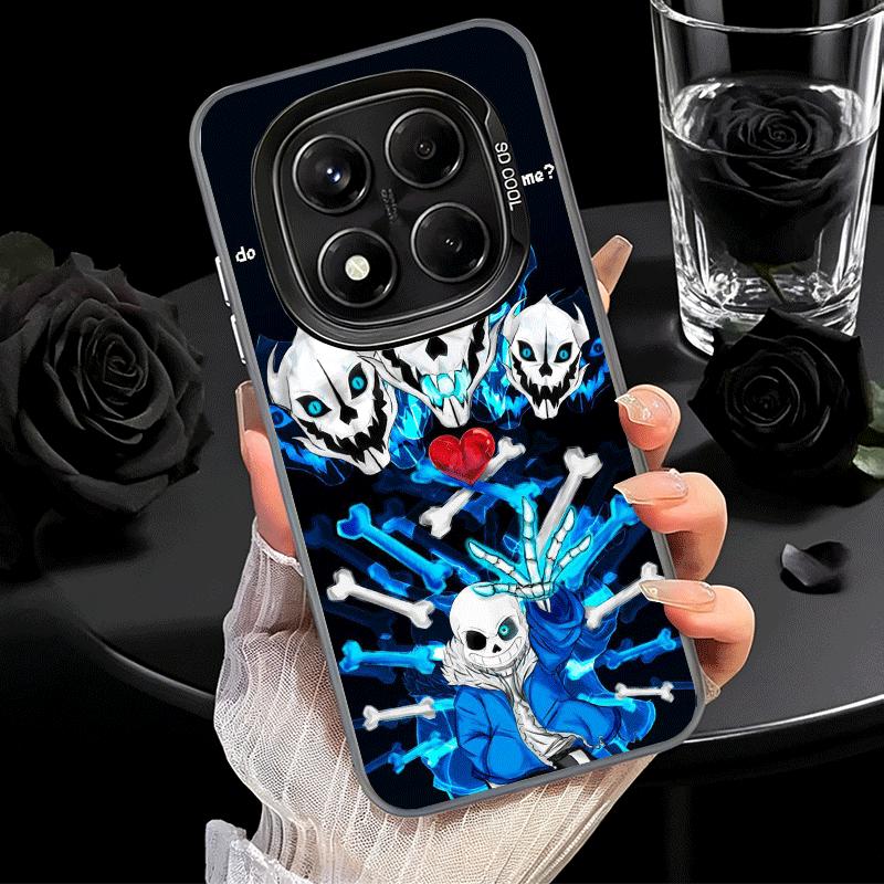 Мягкий чехол для телефона U-Undertale S-Sans для Xiaomi Redmi Note 13 14 15 Pro Plus 12S 12 11S 11 11T 10S 10 Ударопрочный чехол Задняя панель