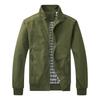 Men's Spring & Autumn Trench Coat: Casual Loose Fit Stand-Up Collar Jacket