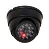 Outdoor CCTV Fake Simulation Dummy Camera with Flashing LED Light Home Security Dome Fake Camera