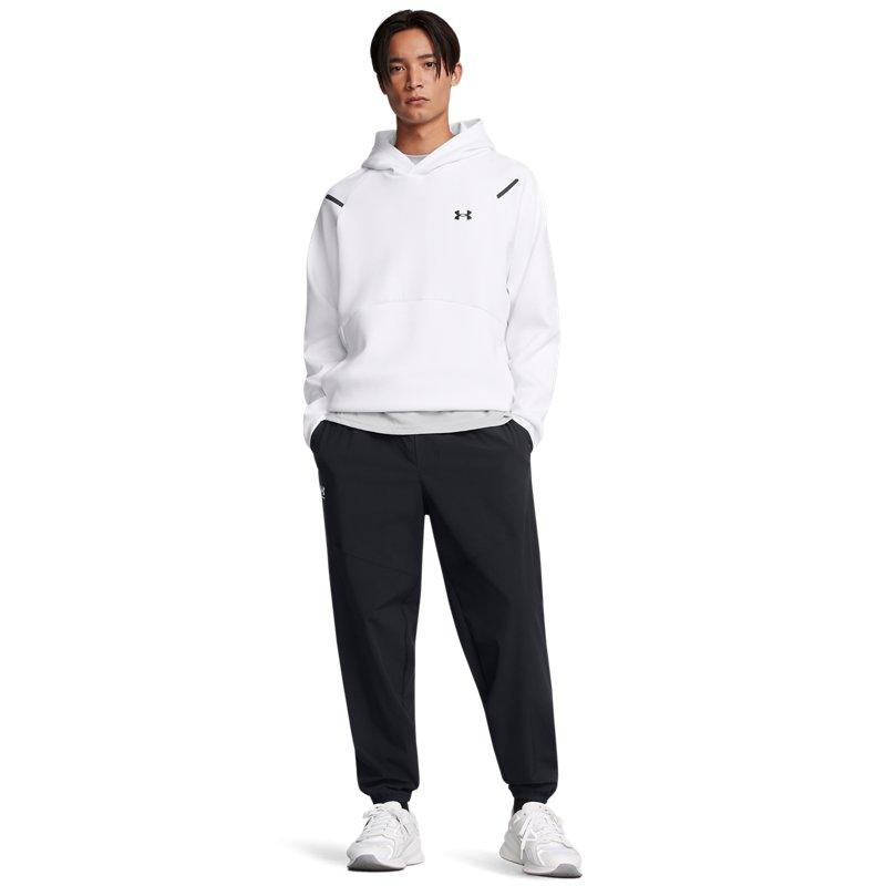 Under Armour Тканые однотонные модные удобные мягкие повседневные брюки мужские низы черного цвета 1386557-001