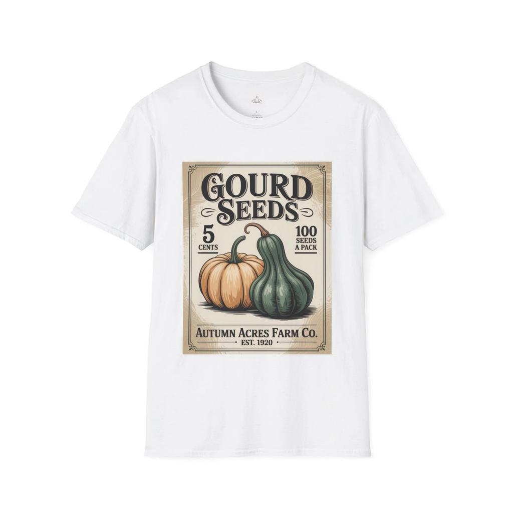 Vintage Gourd Seeds T-Shirt, Autumn Apparel, Farmhouse Style, Gift for [...]