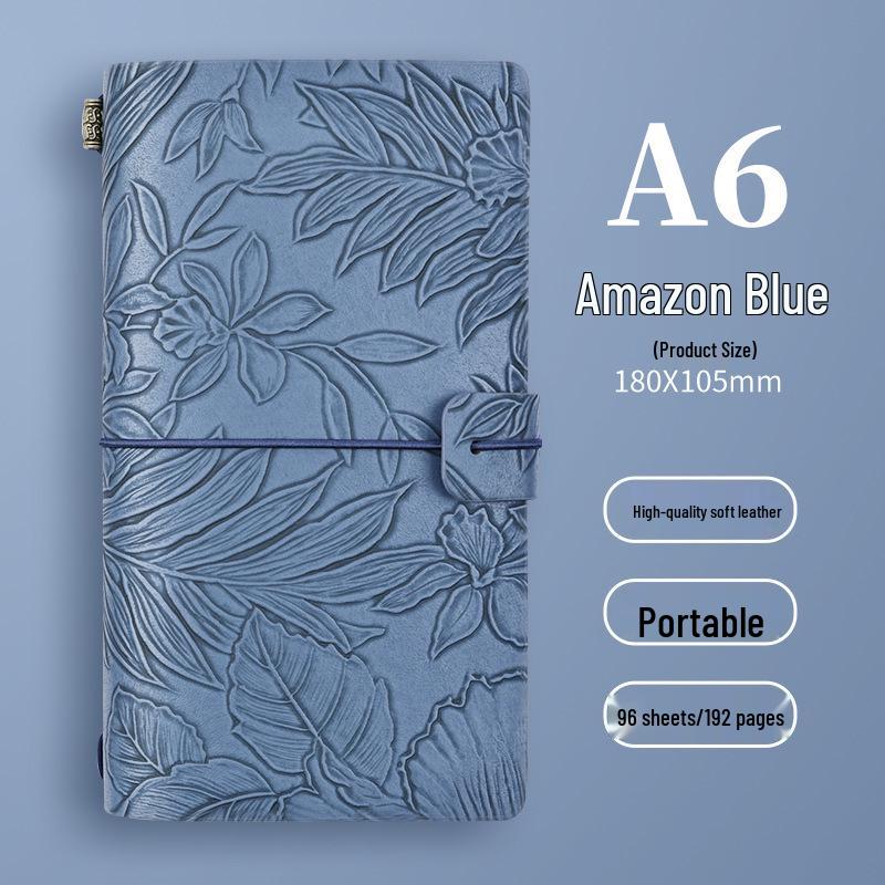 A6 Retro Artistic Notebook Diary & Memo Planner