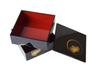 Maeju lacquerware Набор Тосо (Чашка для саке, Сервировочная емкость для саке, Мини-ланч-бокс, Подставка для тосо) - Черный - Традиционное ремесло - Лакерные изделия Яманака - Сделано в Японии - 7л
