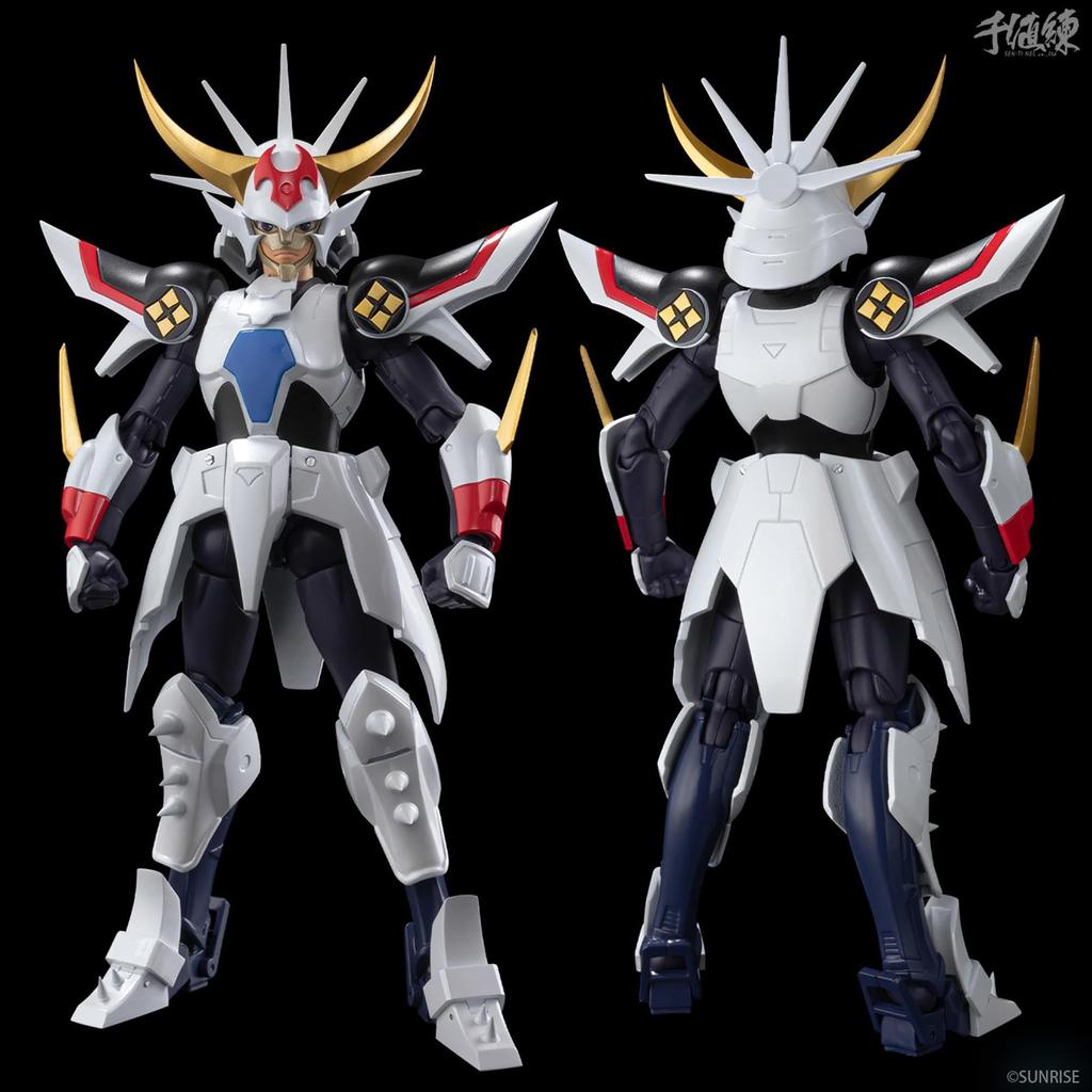 Sentinel Super Bullet Movable Armor Legend Samurai Trooper Kaikou Tei Rekka ABS PVC Painted Complete Action Figure Non-scale &