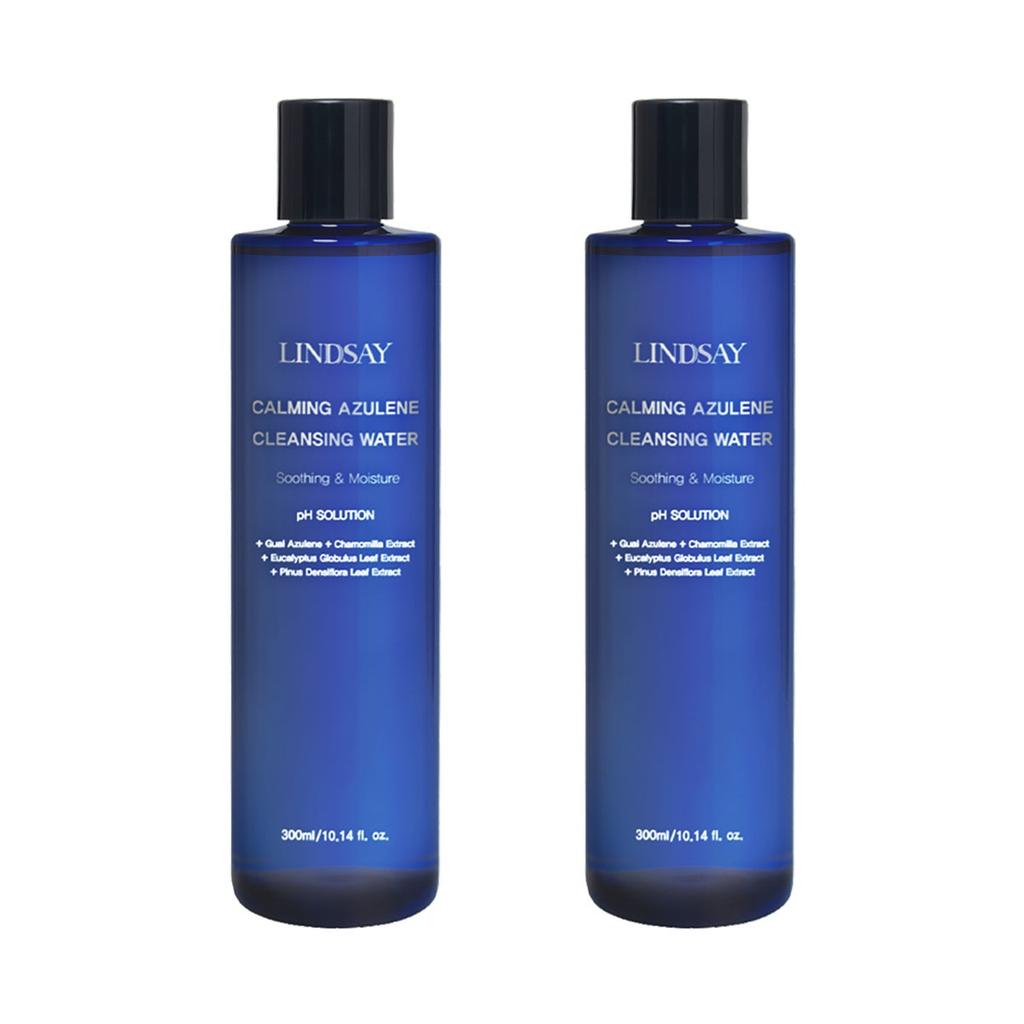 Lindsay Calming Azulene Cleansing Water 300ml X 2