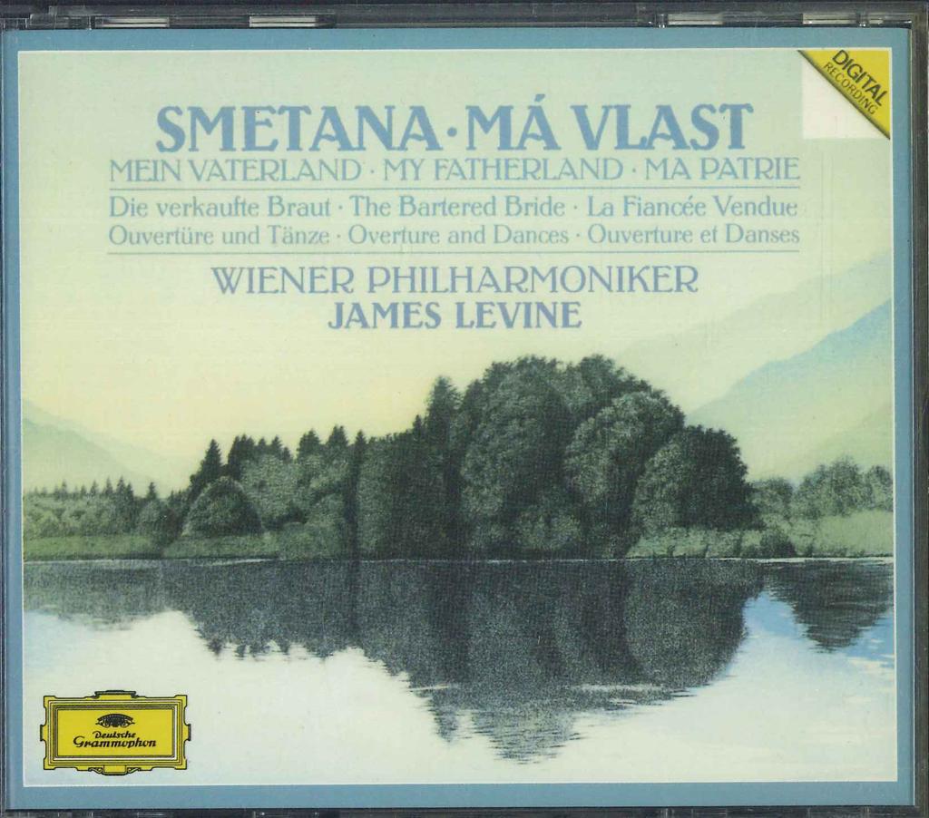 CD SMETANA, WIENER PHILHARMONIKER, JAM - Symphonic Poem My Country Complete F66G201501 DEUTSCHE GRAMMO Japan Classical Used