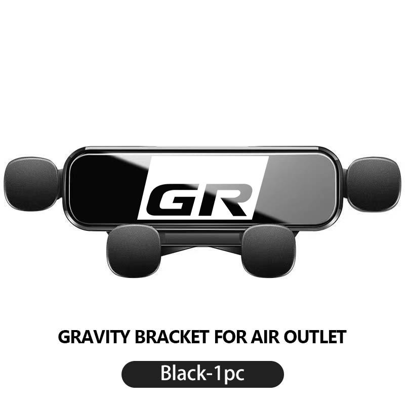 For Toyota Gravity Car Phone Holder Mount Stand GPS HFFJ7 Mobile Cell Support Clip Crown Land Cruiser RAV4 Camry Yaris Corolla Prius