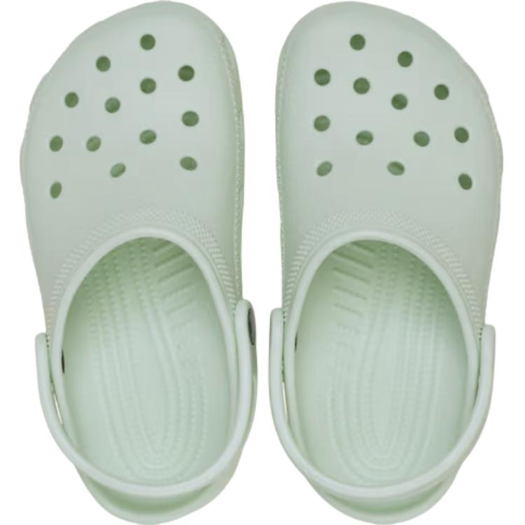 Kids' Crocs Classic Clog Comfortable and Versatile Kids Clogs Mint Green